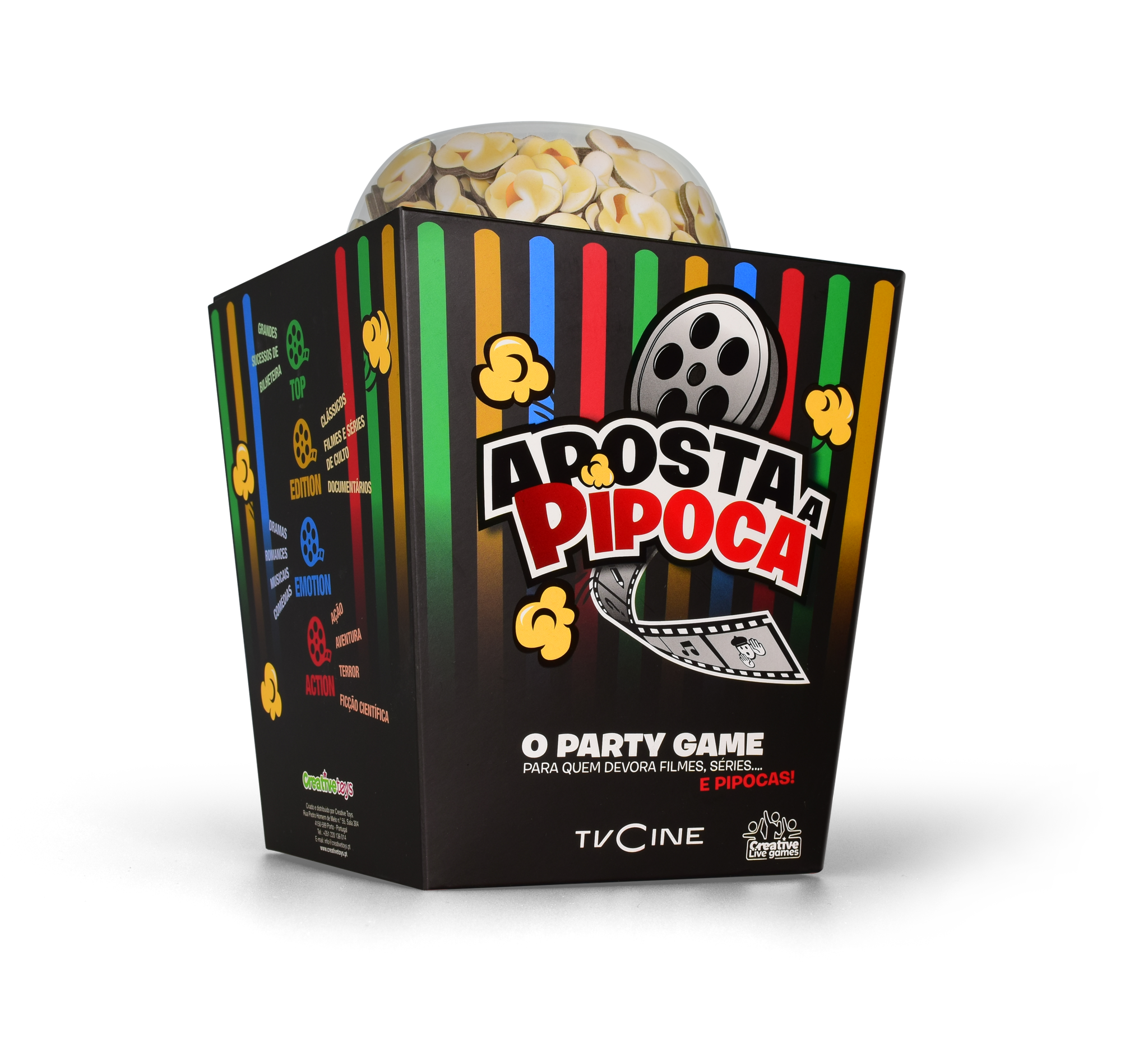 Encontrámos a prenda de Natal ideal para os cinéfilos. Saiba mais sobre o Aposta a Pipoca