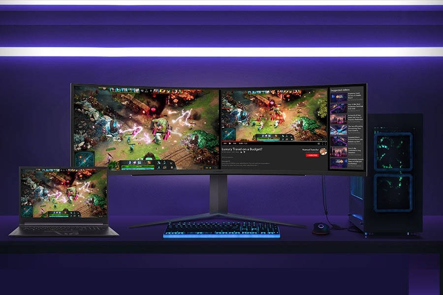 UltraGear: LG tem um novo monitor curvo de gaming a 240 Hz com 49 polegadas e proporção de 32:9