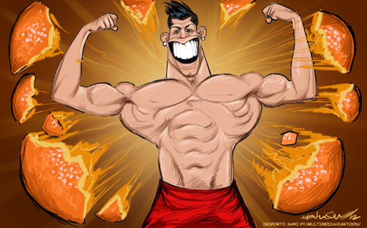 Cristiano sai da casca