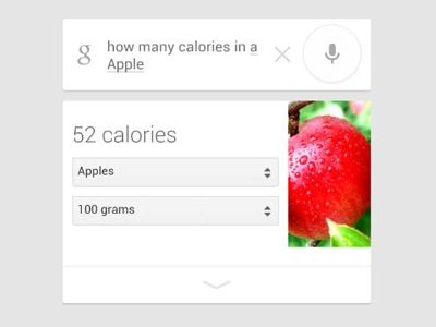 Comer de forma saudável com a ajuda da pesquisa de voz da Google