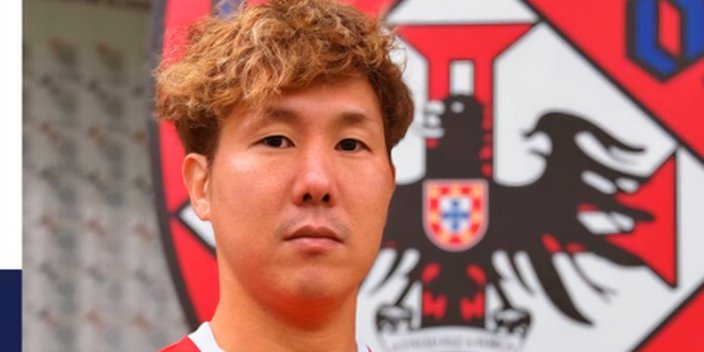 Oliveirense reforça meio-campo com o japonês Hirotaka Mita