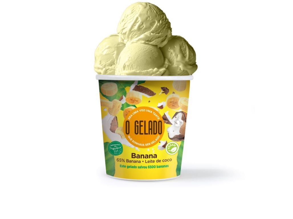 Este gelado é feito com bananas que iam para o lixo e está com desconto. Saiba onde comprar
