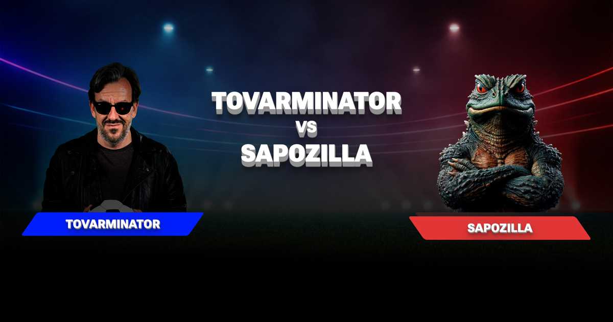 TOVARMINATOR VS SAPOZILLA: スペイン – イングランド
