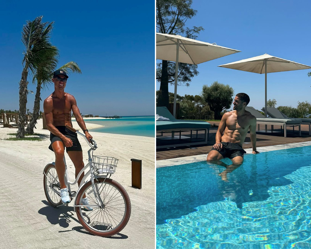 De Cristiano Ronaldo a José Condessa. Espreite as fotos sexy destes 9 famosos de férias