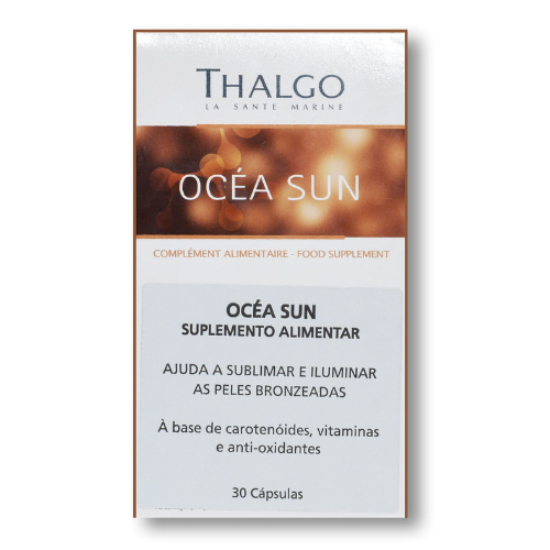 Thalgo, Ócea Sun Suplemento Alimentar Sublimador Bronzeado 30 cápsulas