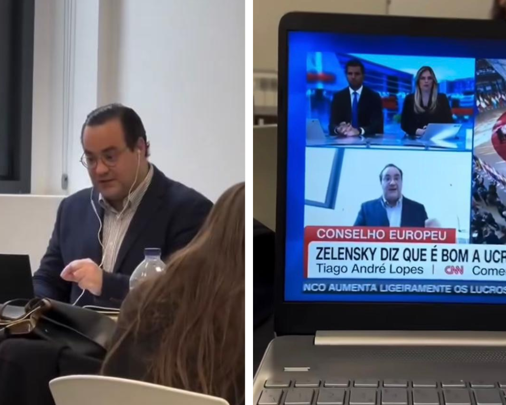 Aluno filma professor da Lusíada a fazer um direto para a CNN durante aula. Docente fala em “descontextualização”