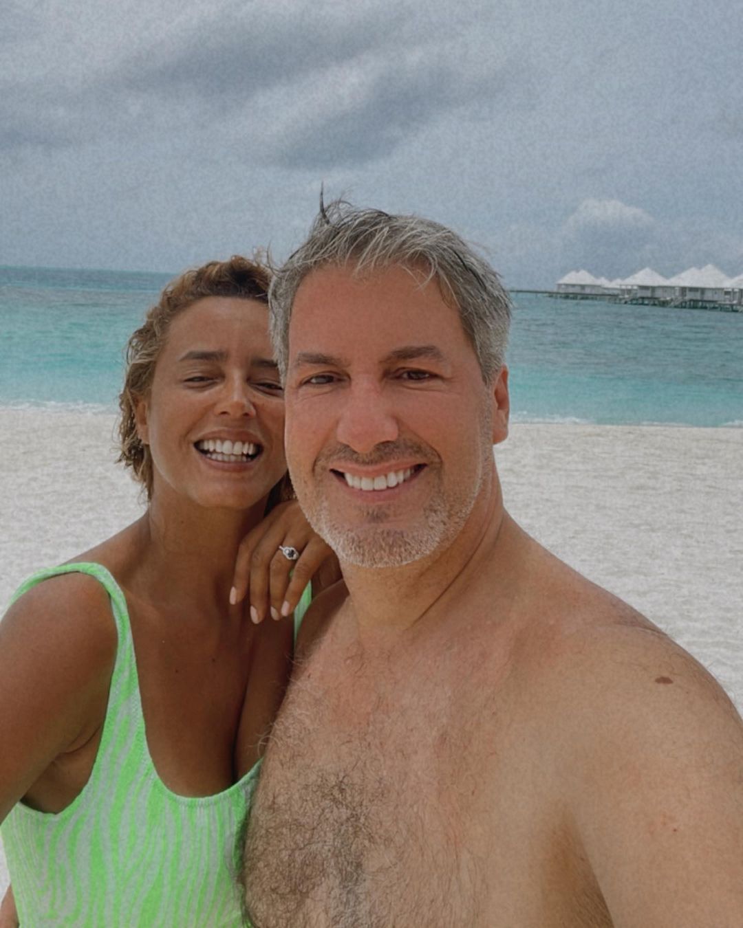 Amor nas Maldivas. As imagens da lua de mel de sonho de Bruno de Carvalho e Liliana Almeida