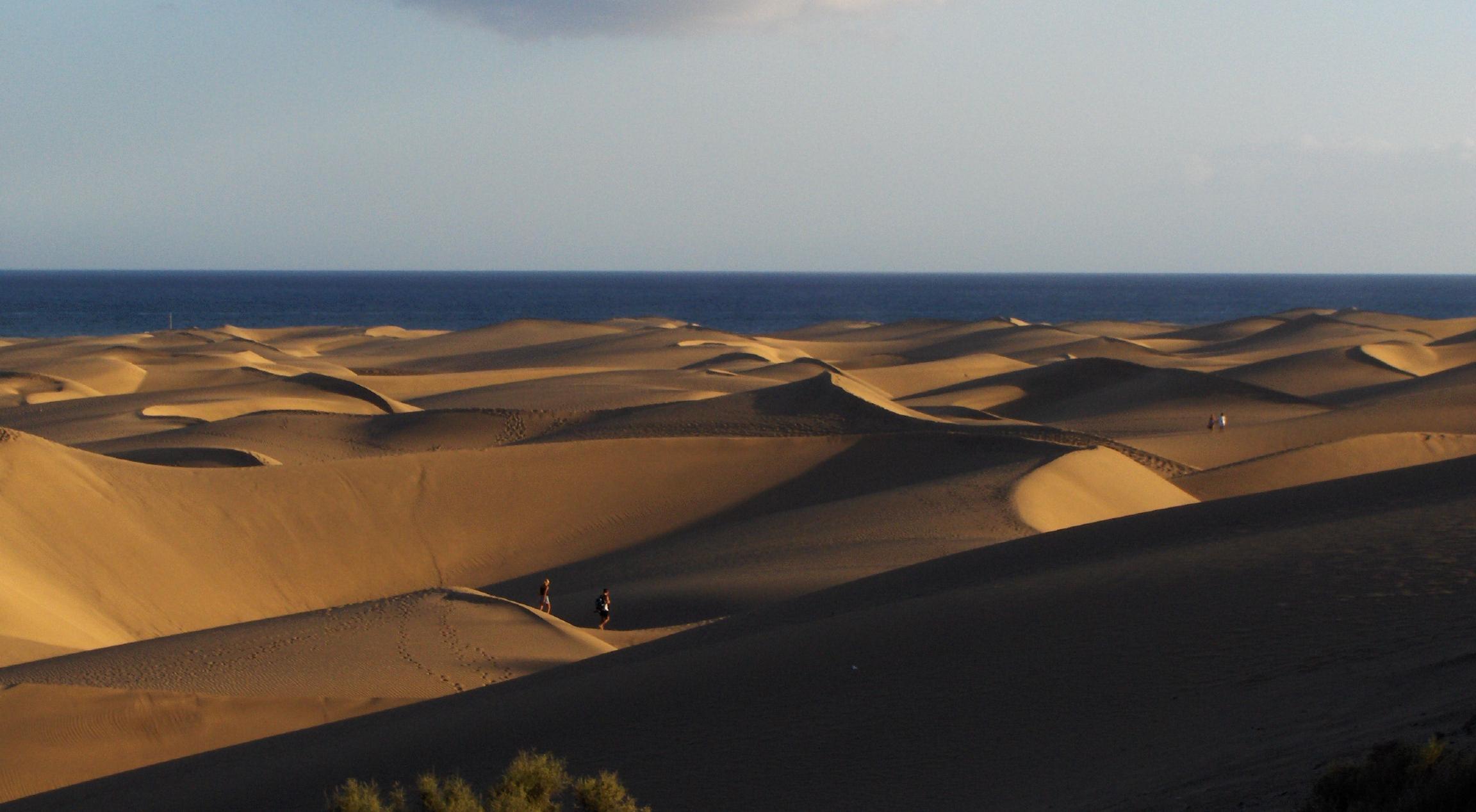 Sem turistas, as maravilhosas Dunas de Maspalomas recuperam aspeto original de há 50 anos