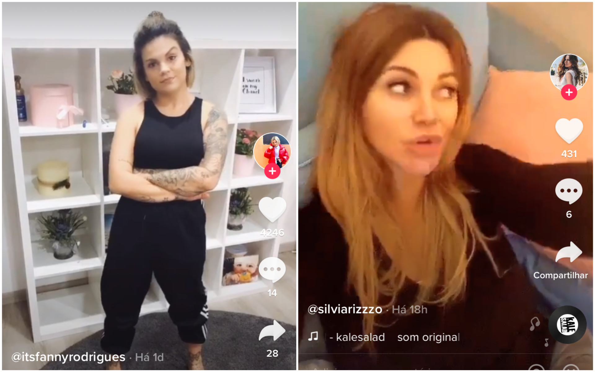 15 famosos portugueses que não imaginavam que pudessem estar no Tik Tok