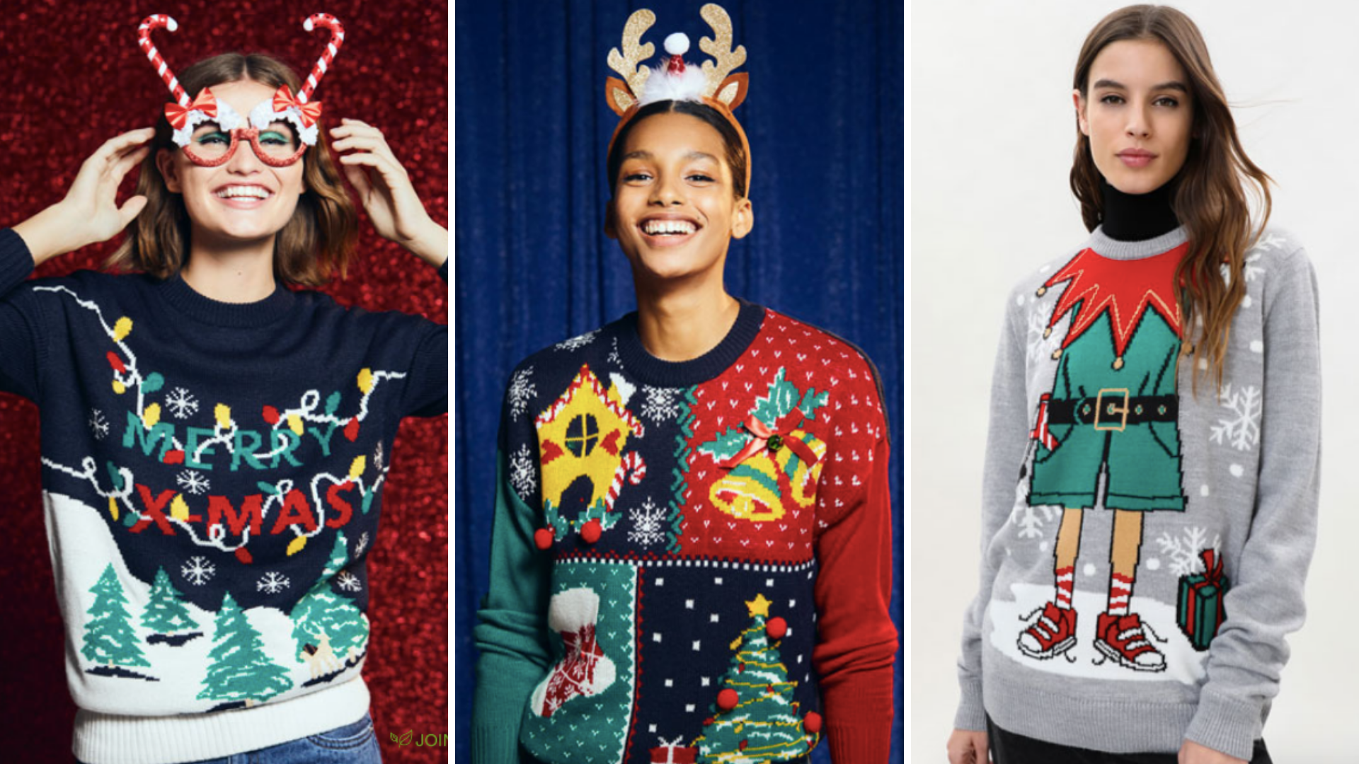 Divertidas, quentinhas e económicas. Estas 10 camisolas natalícias custam todas menos de 30€