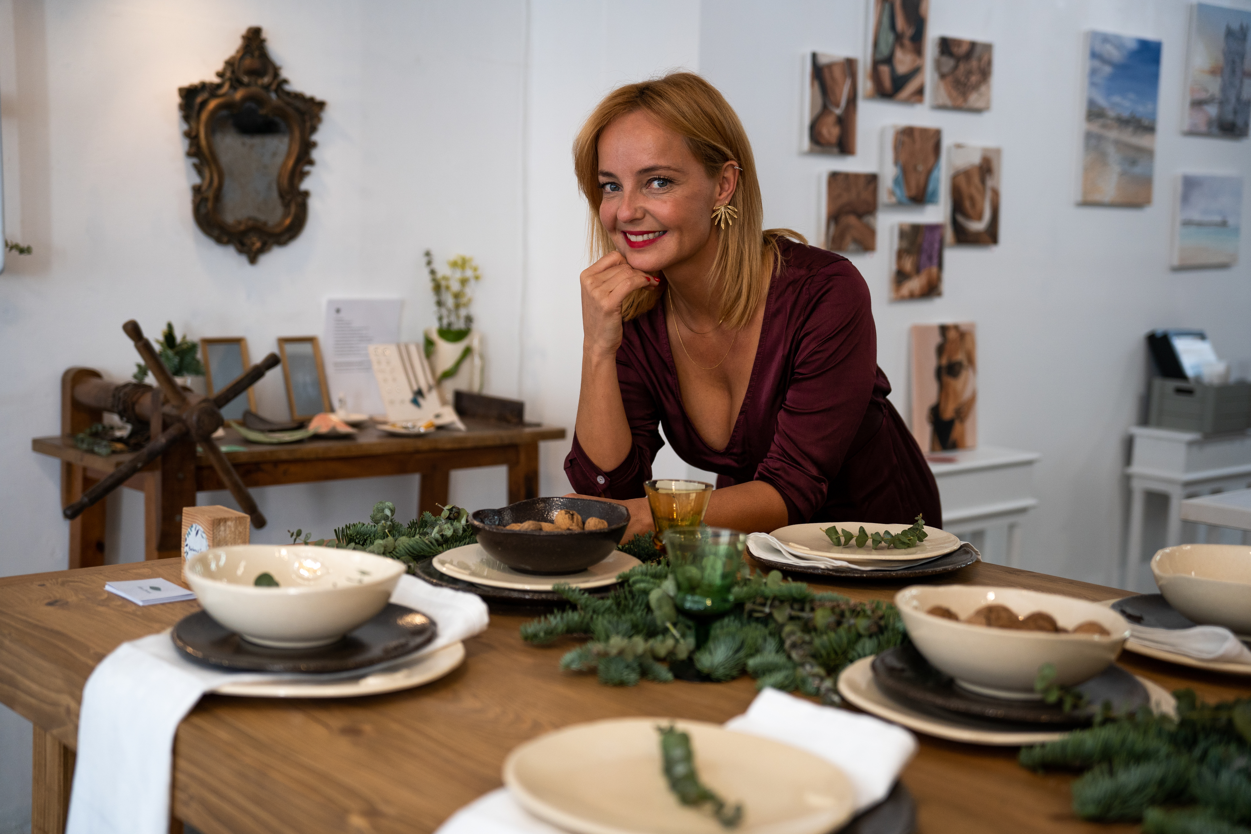 Depois das águas de colónia, Bárbara Norton de Matos lança coleção de peças de cerâmica