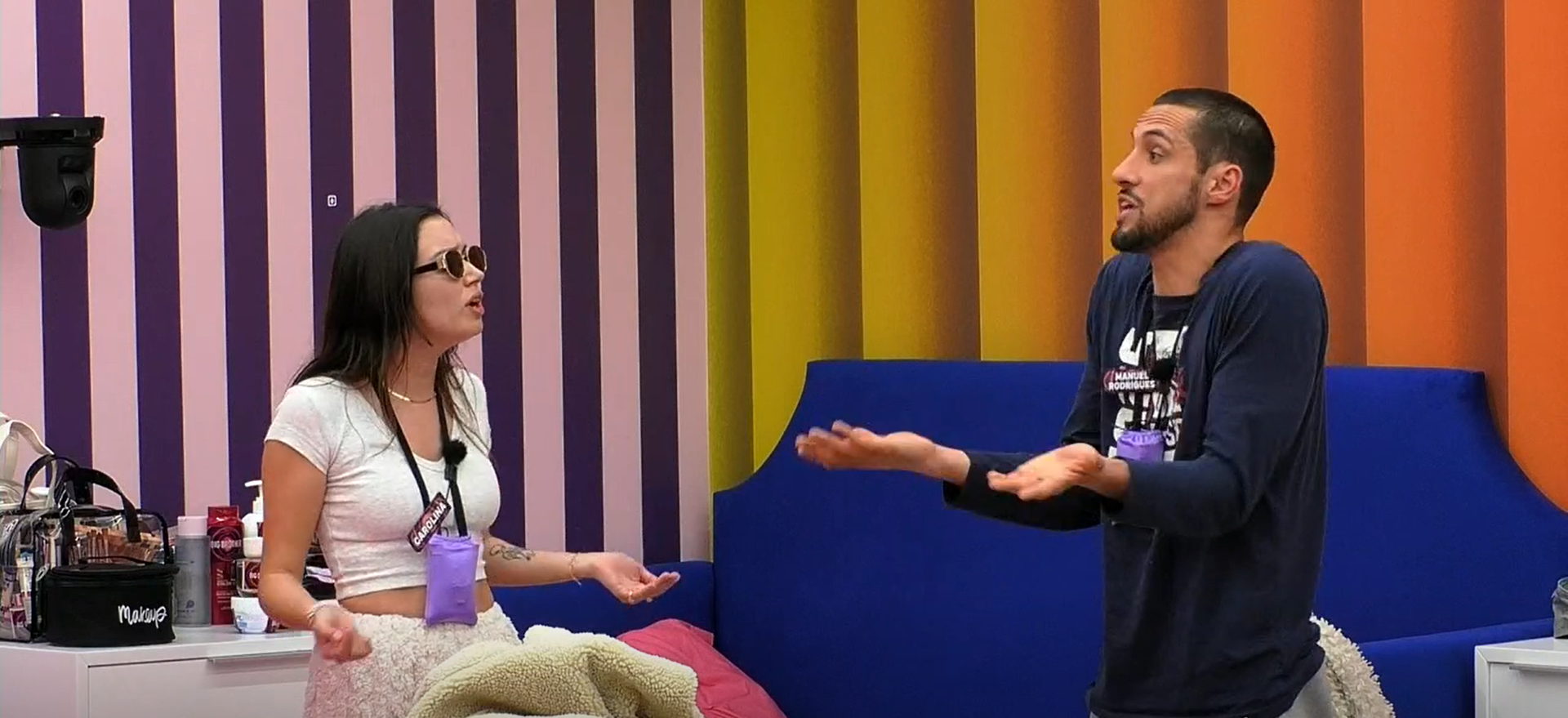 A paz durou pouco. Primeira discussão no “Big Brother 2025” já aconteceu. “Vocês vão levar comigo”