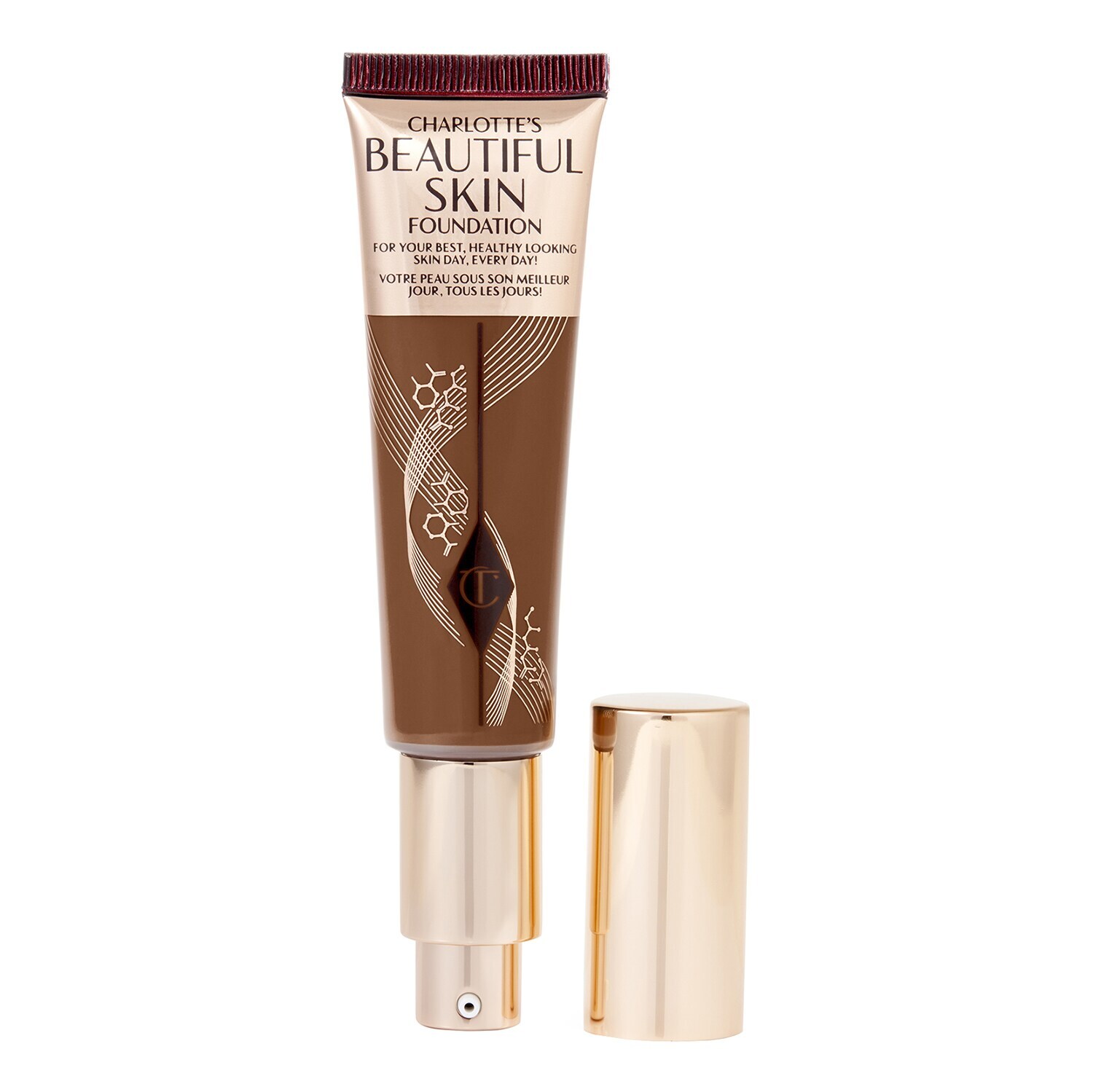 Charlotte Tilbury, Charlotte’s Beautiful Skin Foundation Base Iluminadora, tom 16C