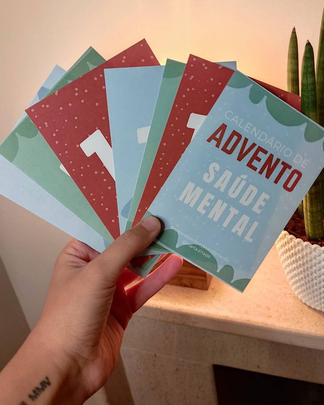 Até ao Natal, as surpresas diárias são para a mente com este calendário do Advento