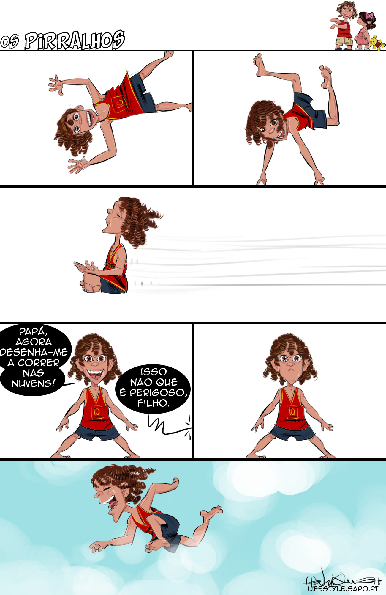 De pernas para o ar