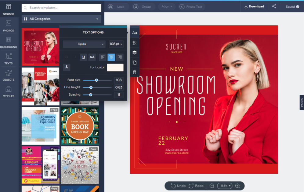 Liberte a criatividade e crie designs de forma simples e intuitiva através da Crello