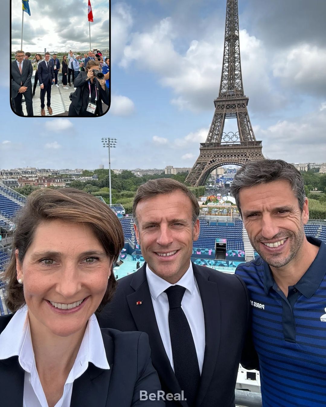 Escândalo olímpico. Presidente francês e ministra do Desporto ‘apanhados’ em beijo comprometedor