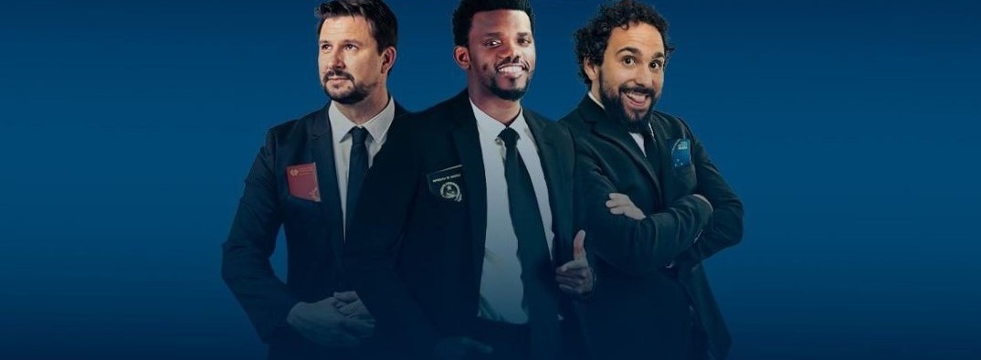 “Tons de Comédia”. O novo stand-up de Gilmário Vemba, Hugo Sousa e Murilo Couto é algo nunca antes visto