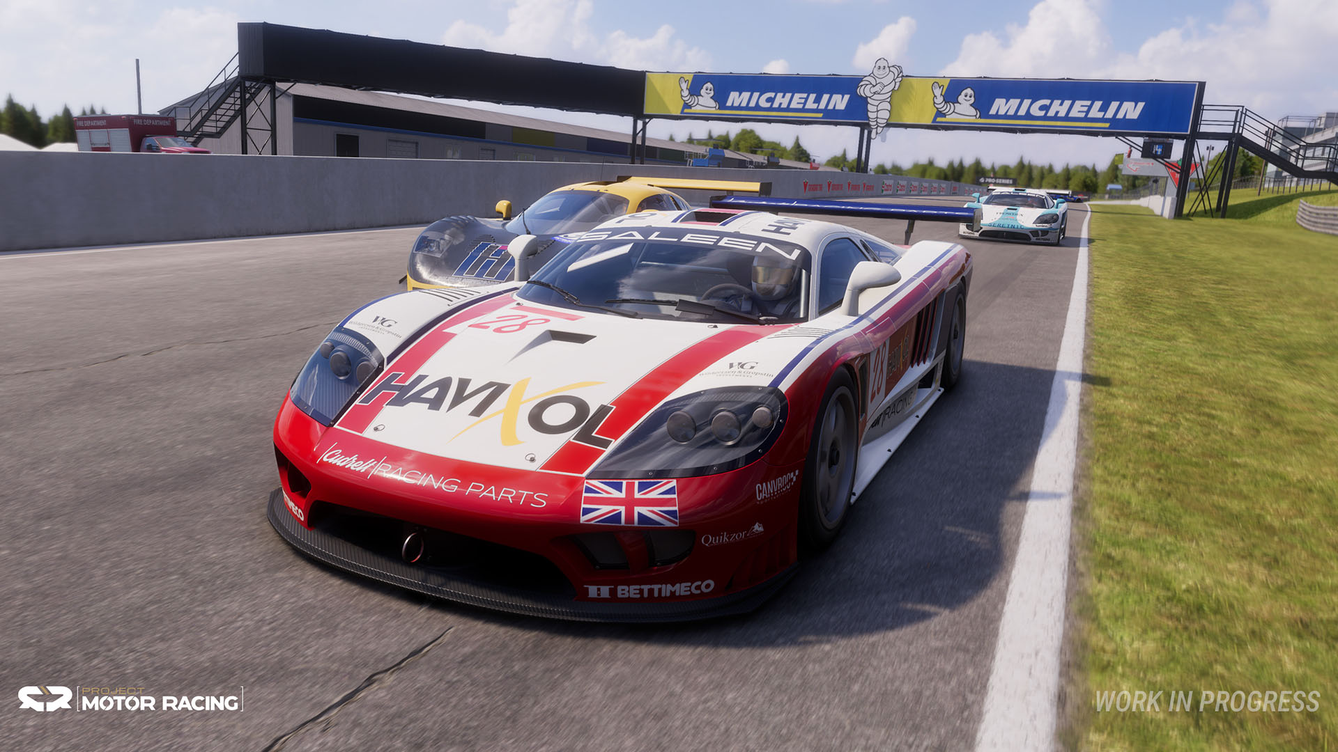 Project Motor Racing: simulação de automóveis com competições online