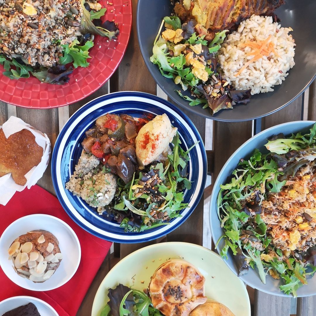 Um restaurante para comer em casa. A comida saudável do The Food for Real