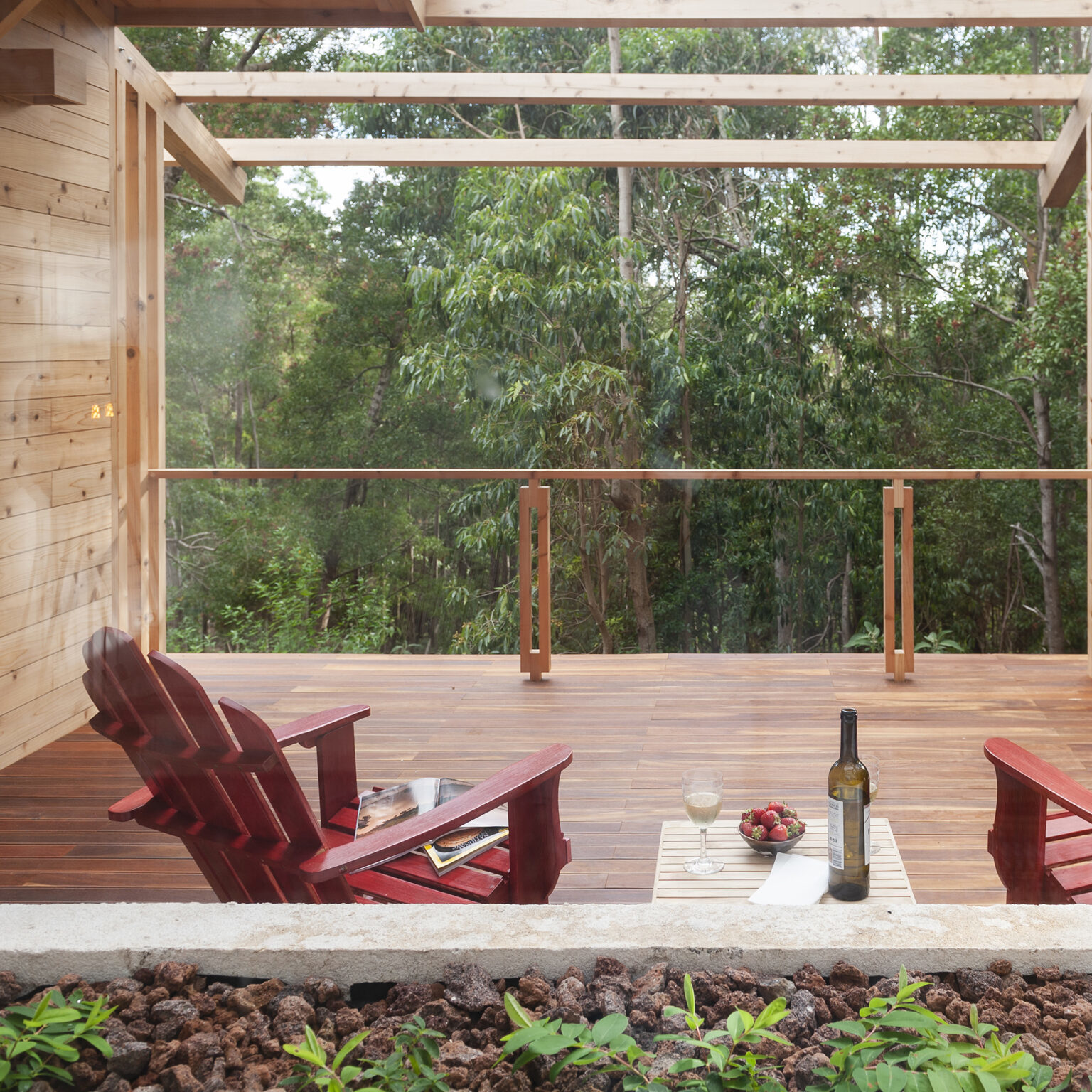 Cabanas da Viscondessa. O sítio ideal para um isolamento no bom sentido do termo: aqui só há natureza