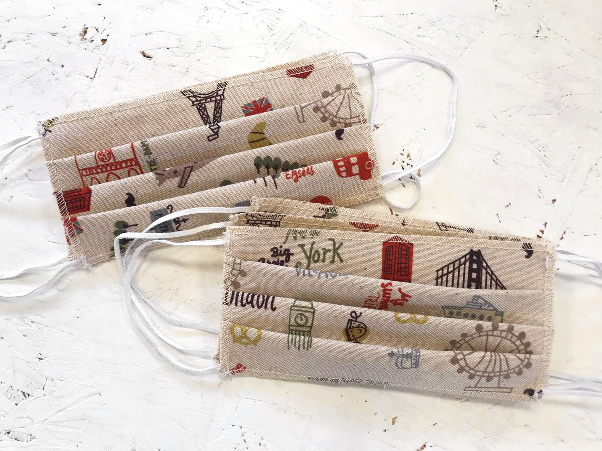 Estas máscaras levam-no numa viagem — e ainda o mantêm seguro