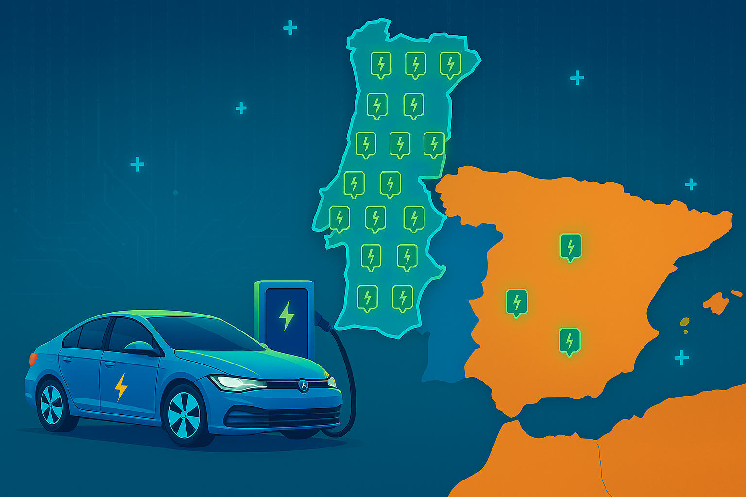 Rede de carregamento em Portugal cresce acima da média ibérica mas enfrenta desafios