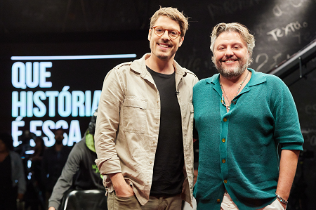 César Mourão é o próximo convidado de “Que História É Essa, Porchat?” (e vai pôr todos a rir)