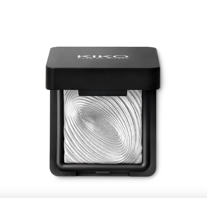 Kiko, Water Eyeshadow, na cor 232 silver