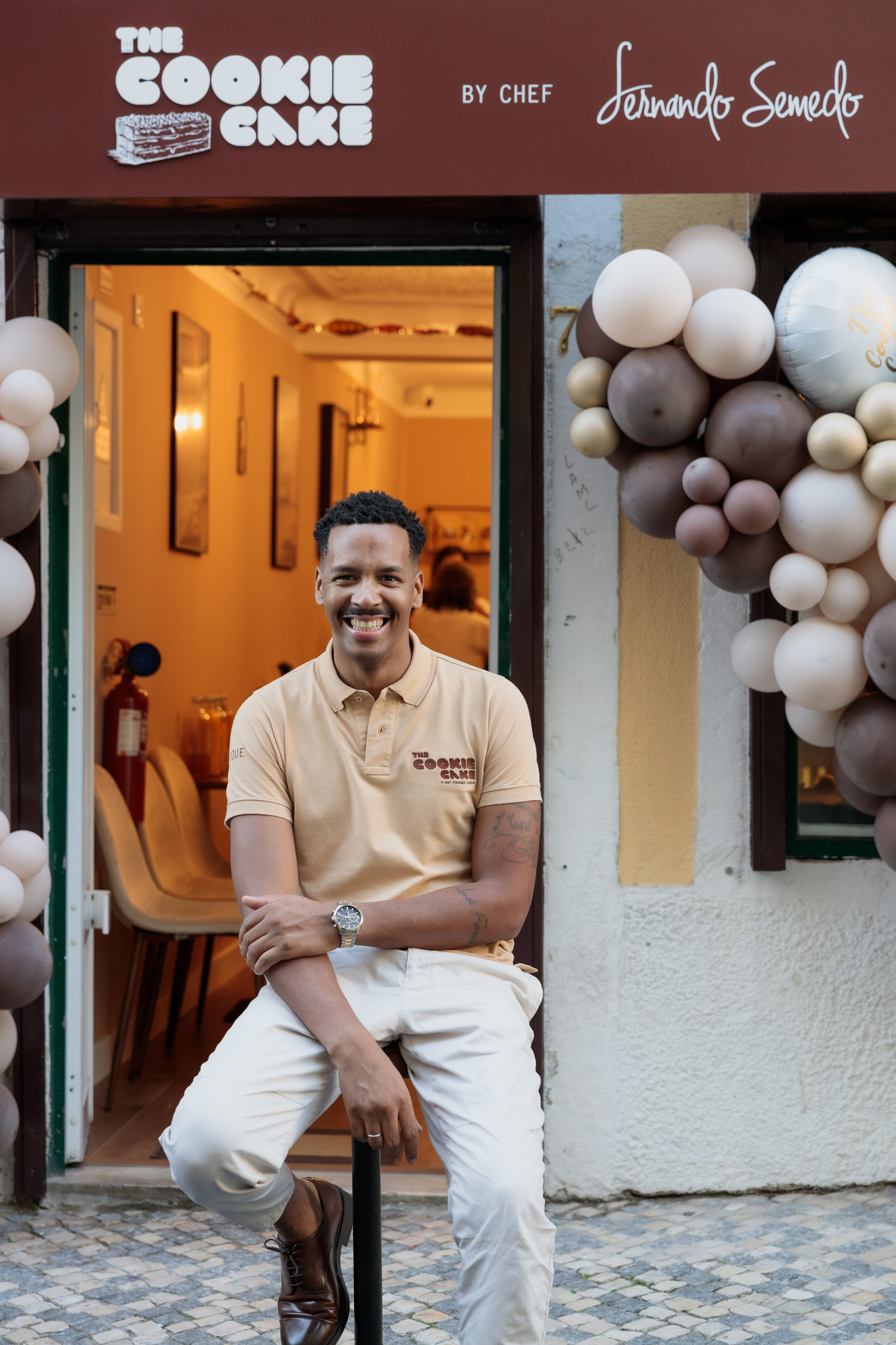 O bolo de bolacha mais famoso do País agora é romântico. E a culpa é do chef Fernando Semedo