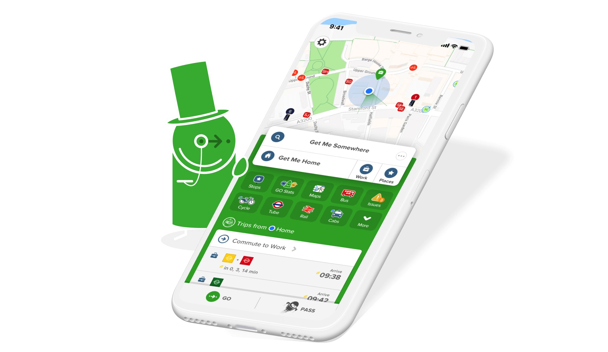 Não se perca nos cruzamentos e nos transbordos dos transportes públicos de Lisboa