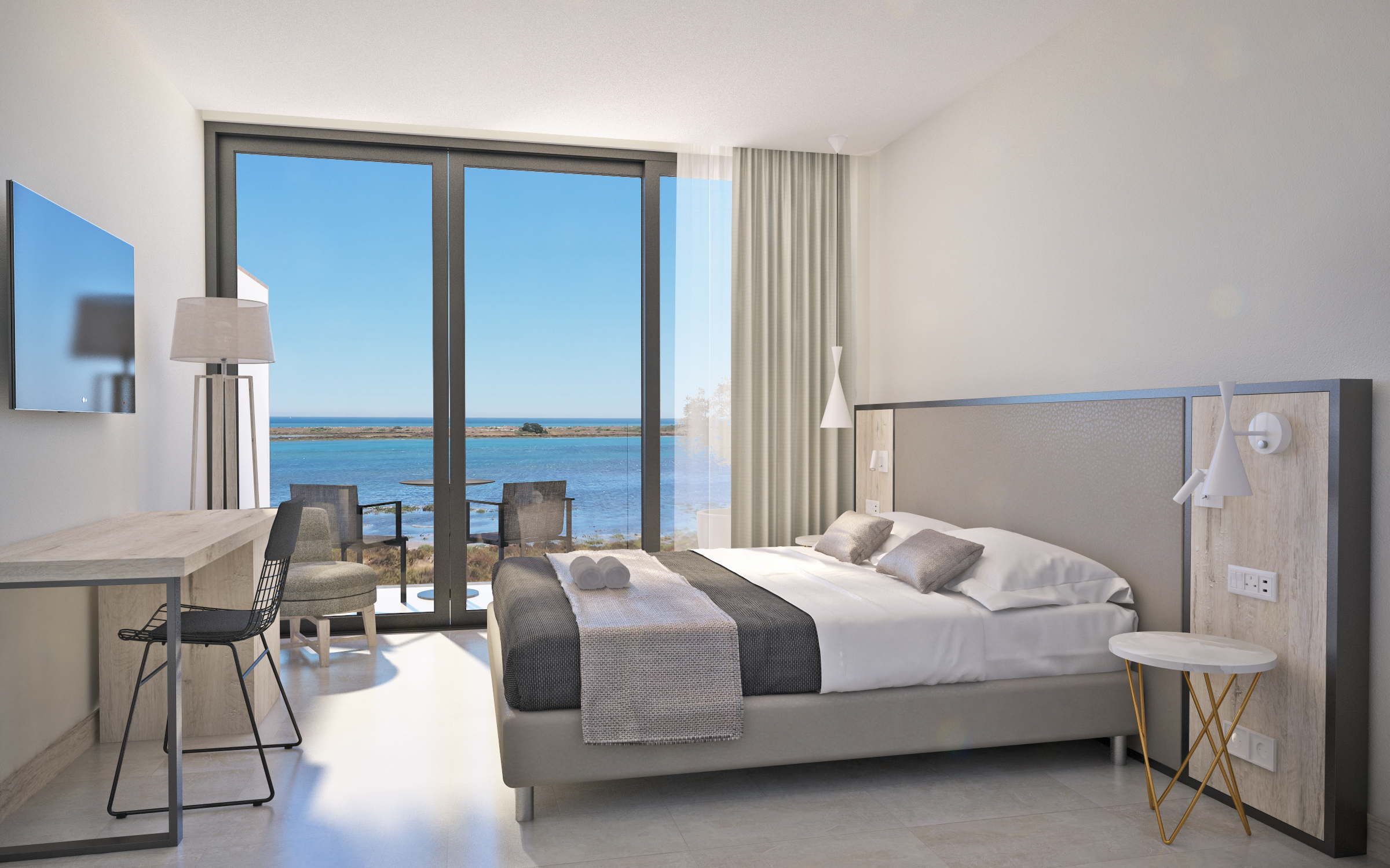 Neste paraíso com vista para a Ria Formosa não há lugar para os miúdos — e não há mal nenhum nisso