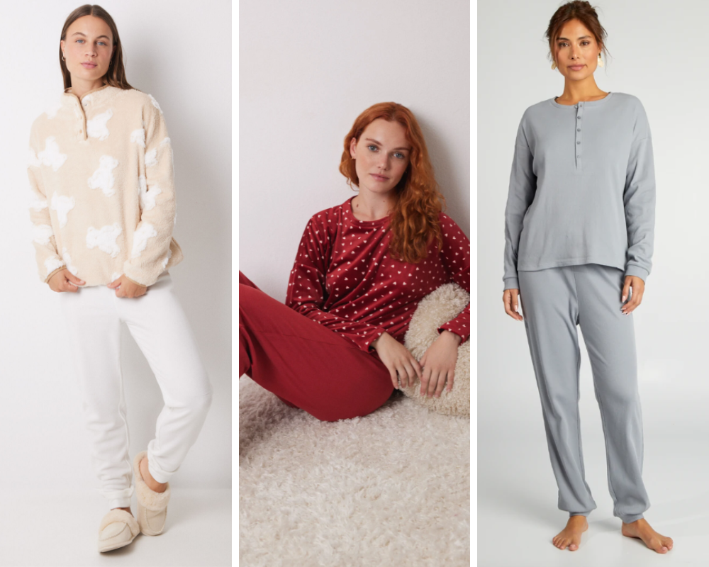 15 pijamas quentinhos e cheios de estilo para combater o frio gelado deste inverno (desde 10€)