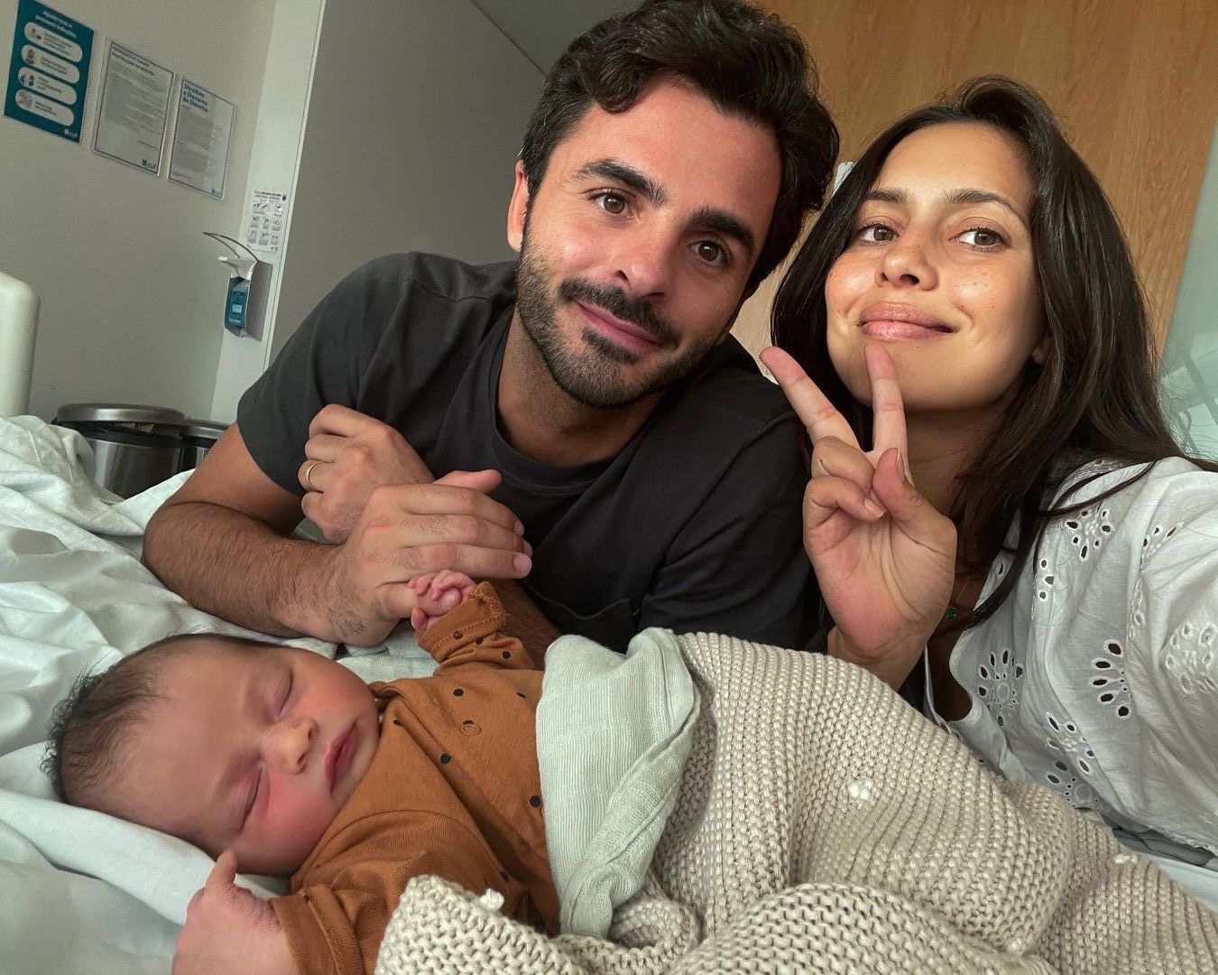 Belém já nasceu. Anita da Costa e Tomás Castanheira foram pais pela primeira vez