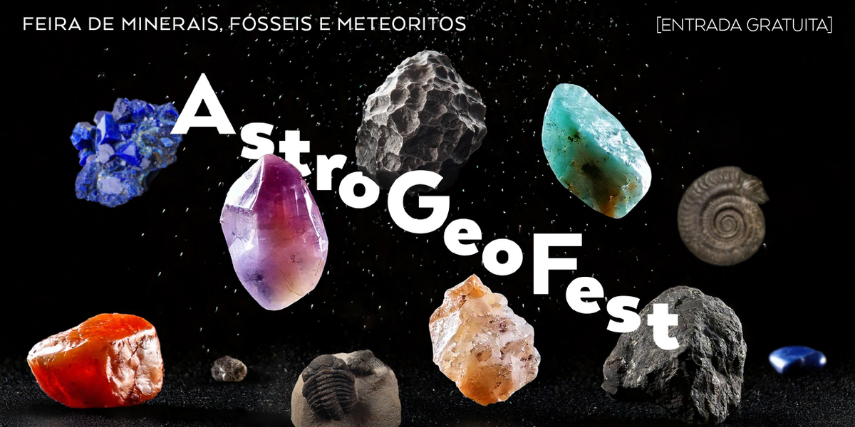 AstroGeoFest promove interesse pelas geociências, paleontologia e astrogeologia