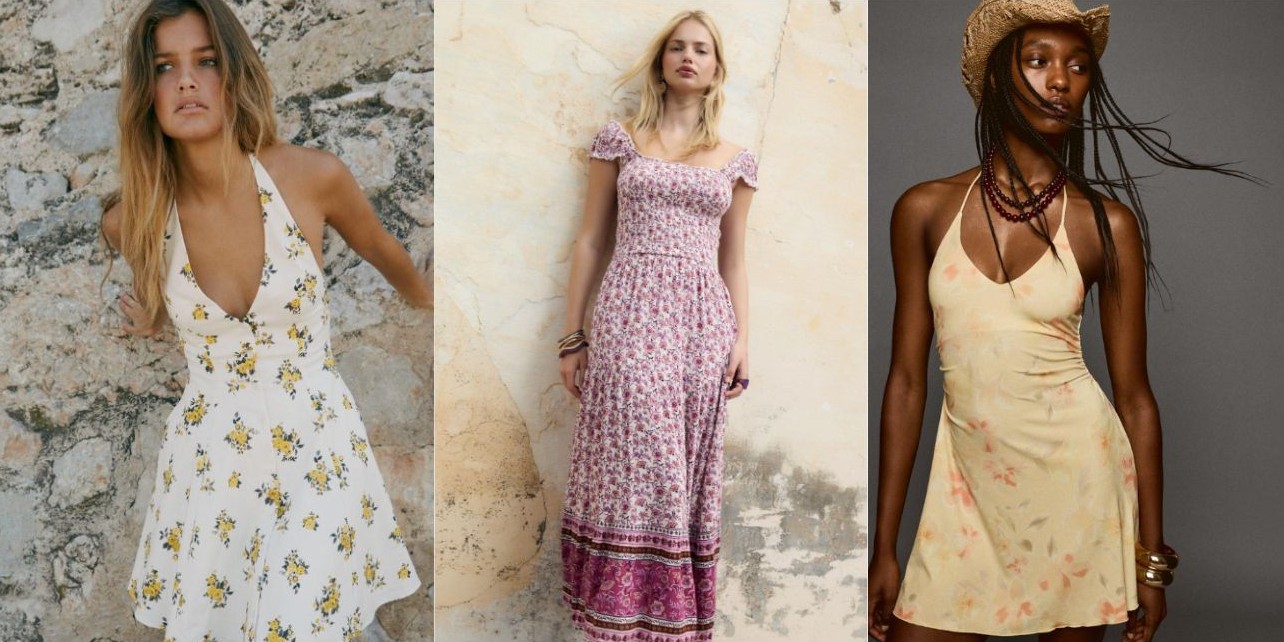 10 vestidos florais ideais para aguentar a vaga de calor (até 30€)