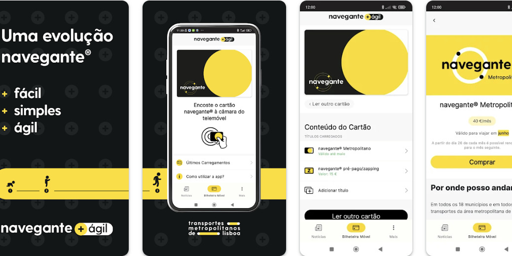 Lisboetas já podem experimentar a beta do navegante mobile para gerir o passe e aceder a serviços de mobilidade