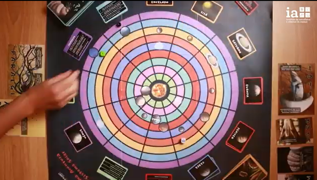 Aprender mais sobre o sistema solar e astrobiologia com um jogo