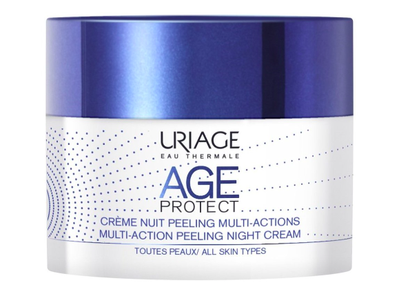 Uriage, Age Protect Creme Noite Peeling Multi-Ações