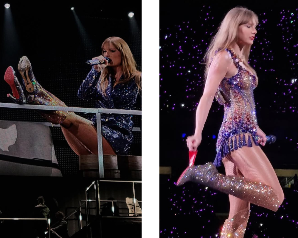 Taylor Swift partiu um sapato em palco. O que aconteceu depois é inacreditável (e ajudou uma mulher com cancro)