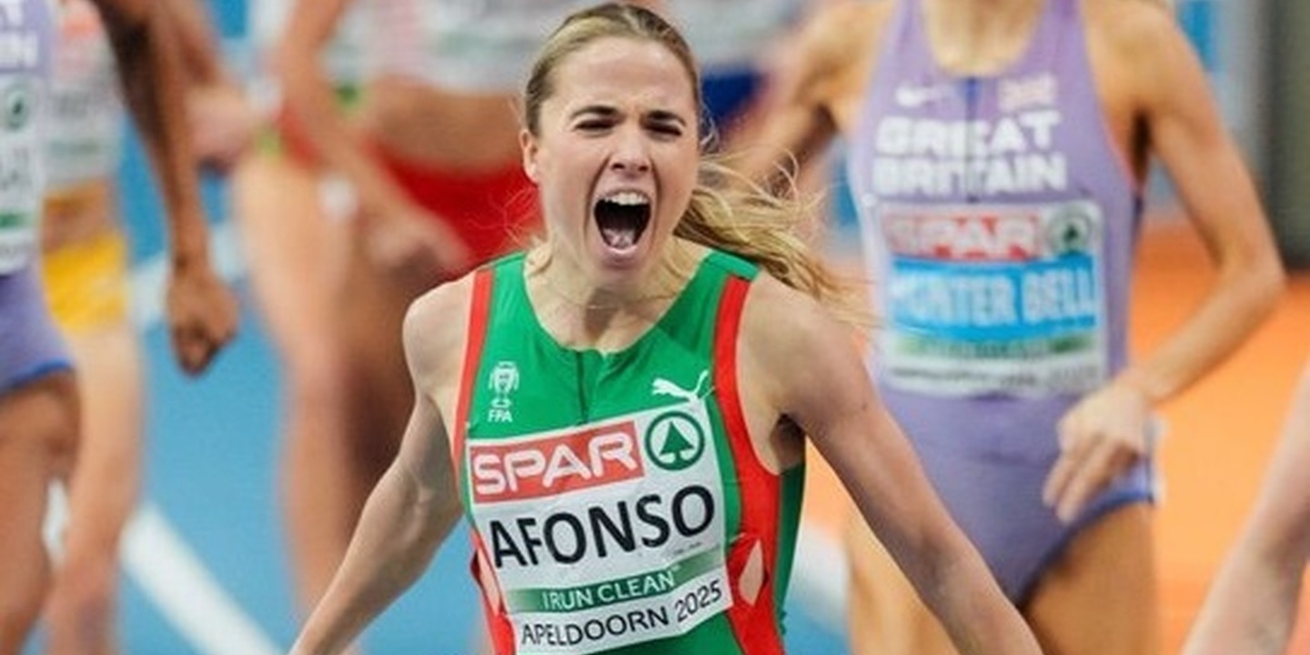 Atletismo: Salomé Afonso bronze nos 3.000 metros, depois da prata nos 1.500