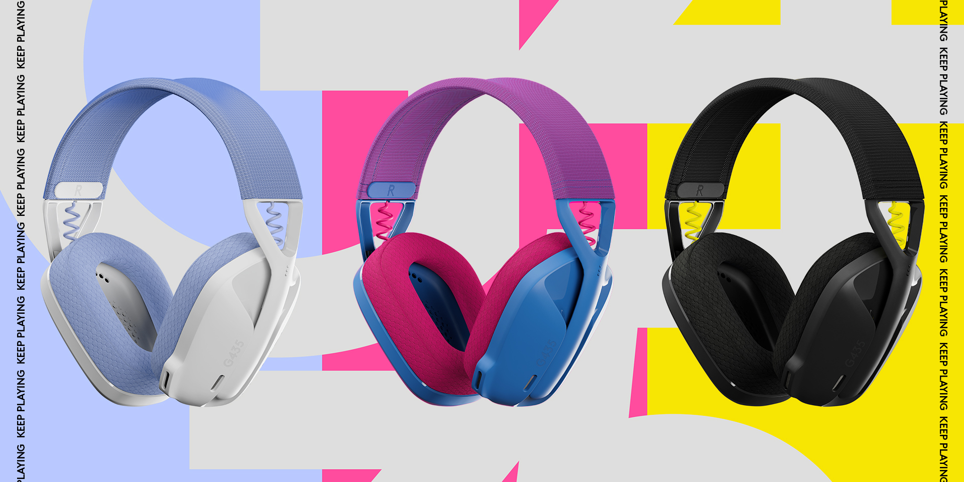 Mais sustentável e colorido: Logitech revela novo headset de gaming wireless G435