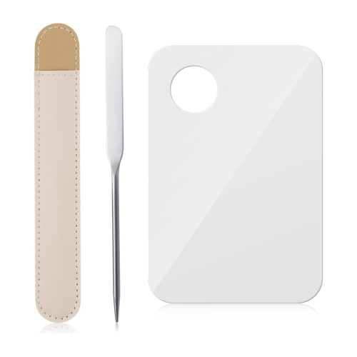Amazon, Conjunto de Espátula de Maquilhagem e Paleta de Mistura