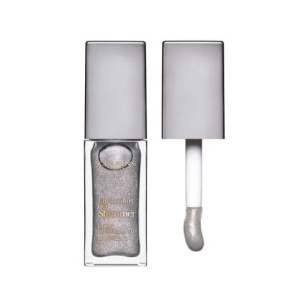 Clarins, Lip Comfort Oil Shimmer, cor 01 sequin flares
