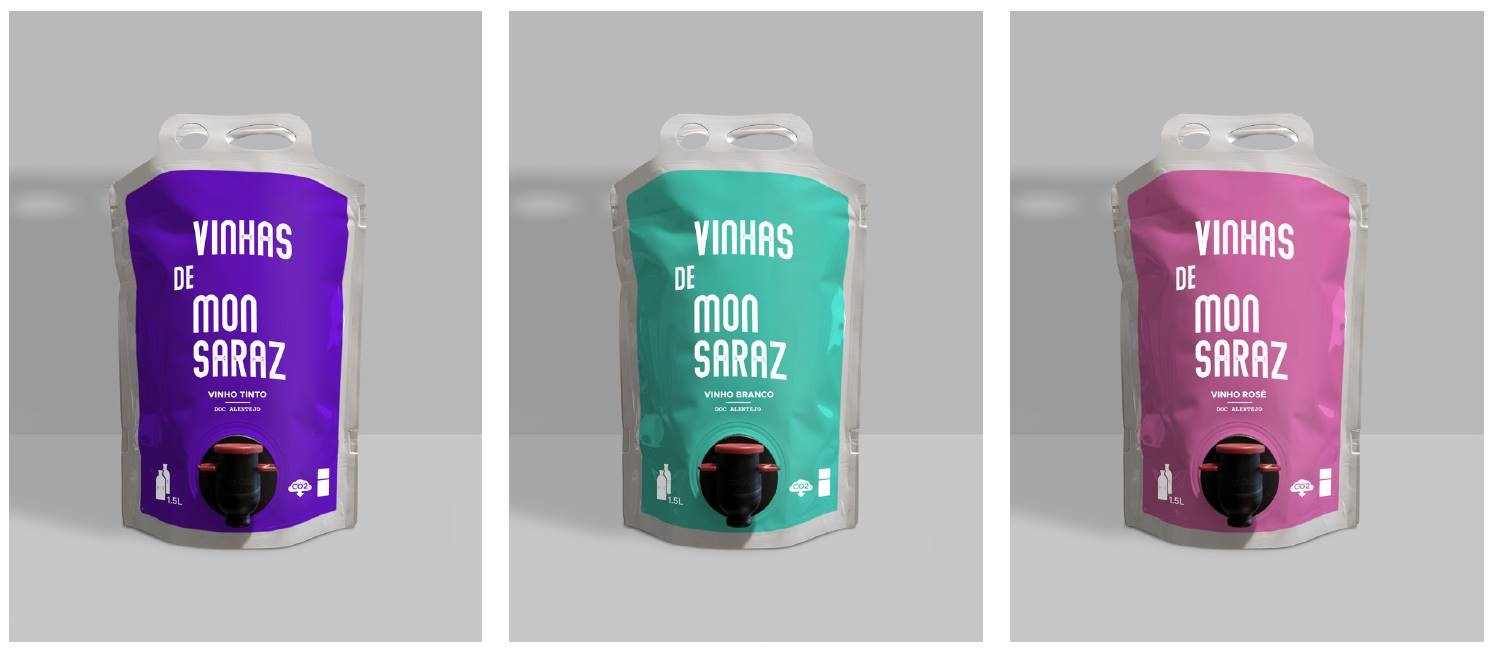 Depois das latas, as bolsas. Continente já tem vinho em formato “pouch” e há branco, tinto e rosé