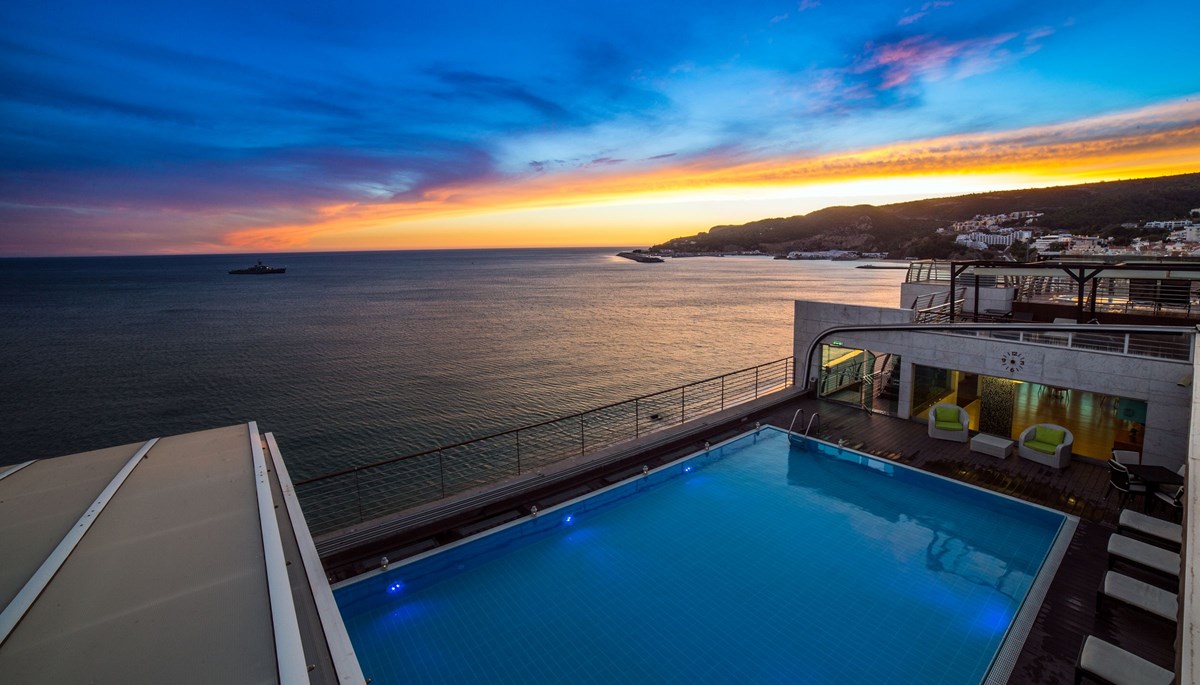 O segredo do Sana Sesimbra? A vista maravilhosa para o mar e um menu de luxo