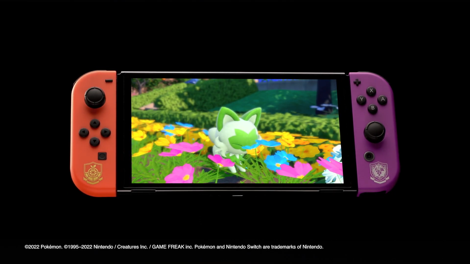 Pokémon Scarlet/Violet (Switch): Switch OLED inspirado nos jogos