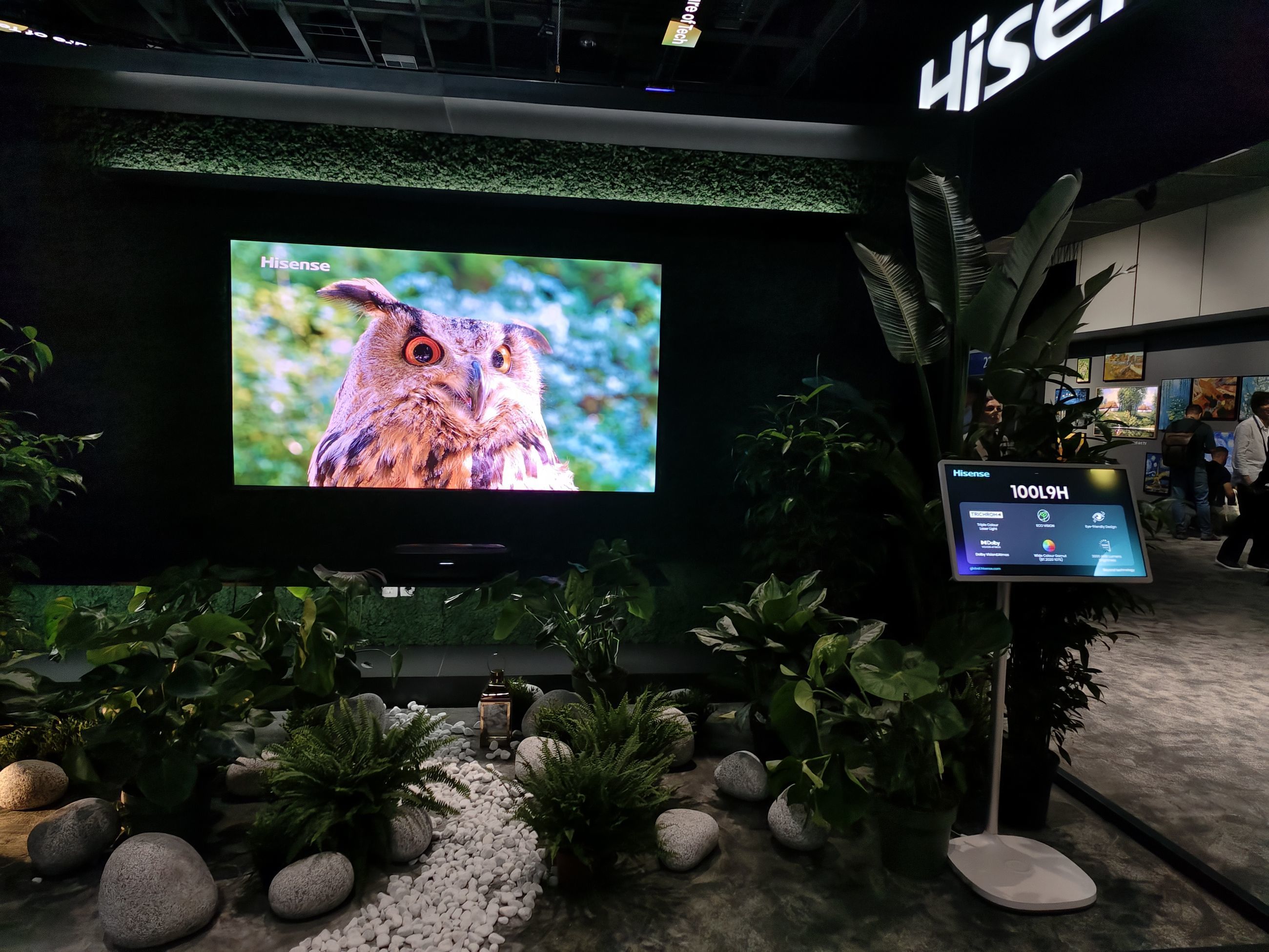 Os ecrãs de TV estão cada vez maiores mas já nem todos têm painéis que ocupam espaço na sala