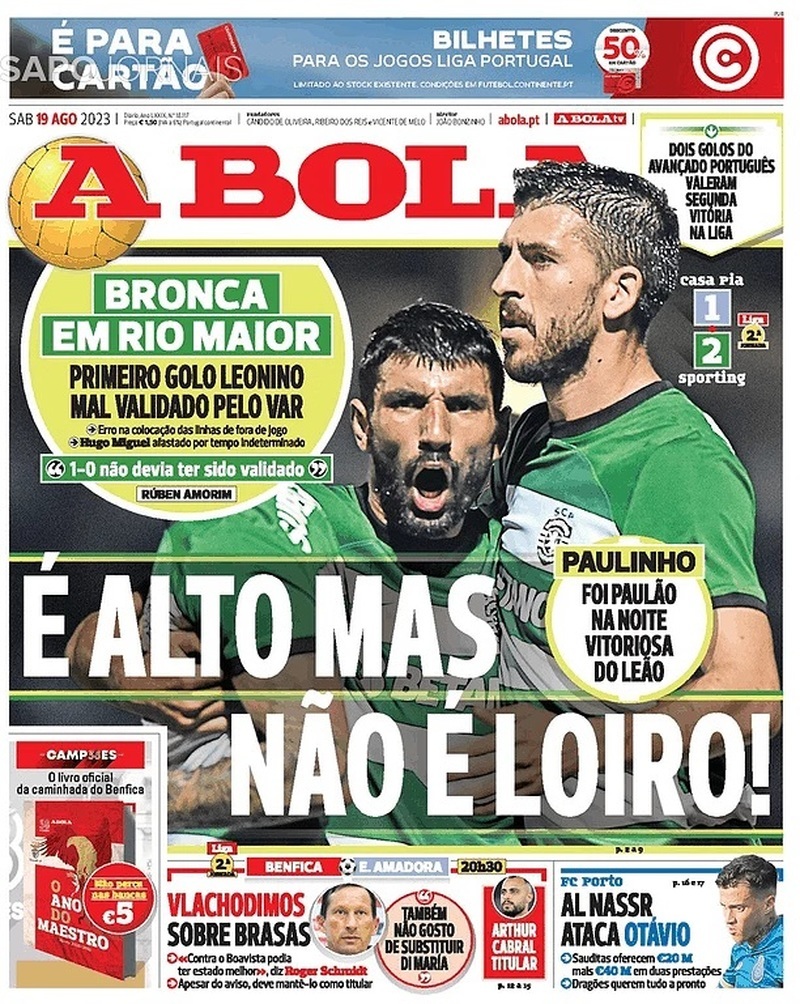 Sporting ataca feito histórico - Sporting - Jornal Record