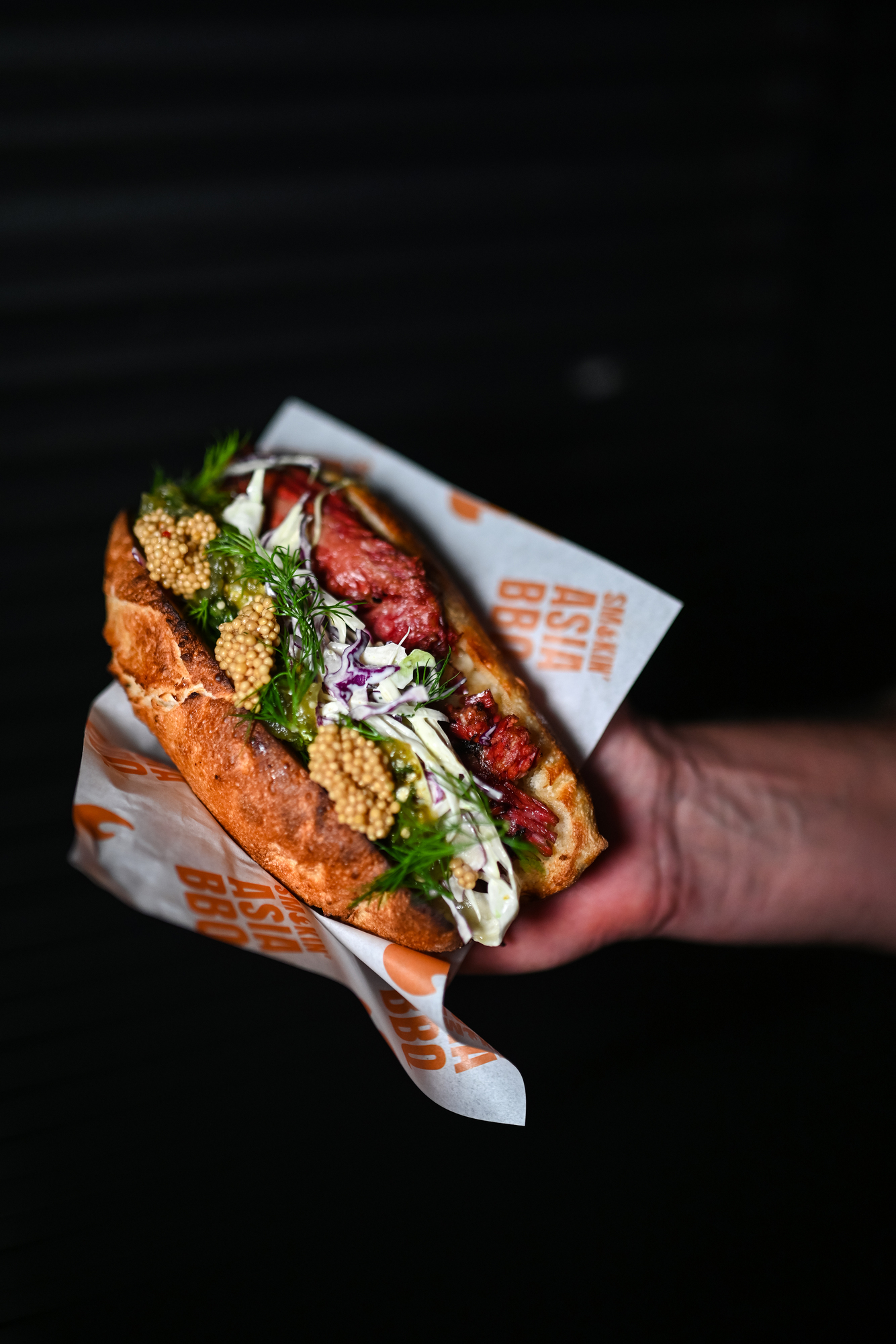 Estamos a sonhar com estas sandes desde o ano passado. Já abriu o Smokin Asia BBQ